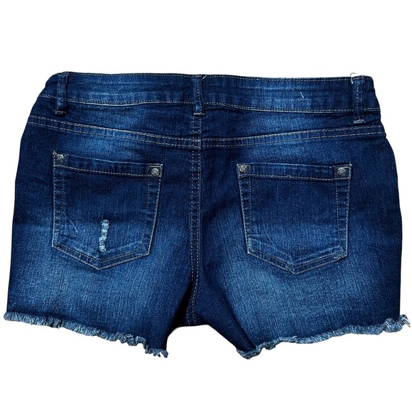 Illegal Jeans High-Rise Denim Shorts – Size 3 - Picture 2 of 3